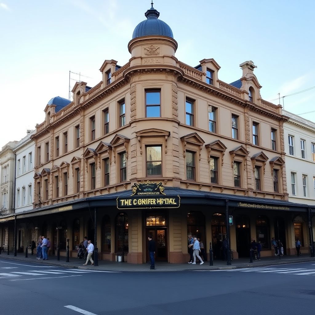 The iconic Corner Hotel in Richmond